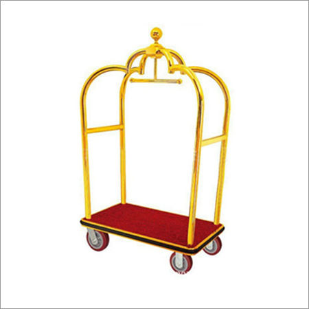 Metal Hotel Luggage Cart