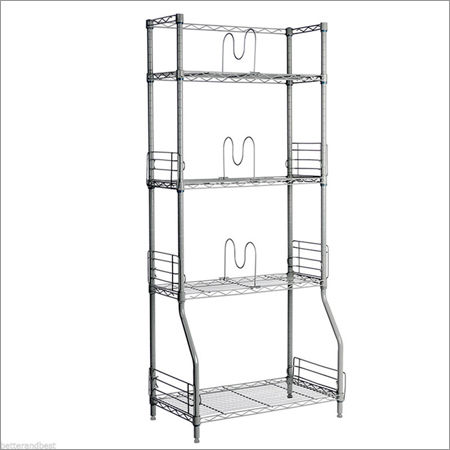 Steel Four Tier Display Rack