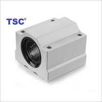 Linear Slide Bearings Tsc - Stainless Steel, 50.8-76.2 Mm Height, Grey Color, Single Row, Grease Lubrication, 1-3 Mm Thickness | Industrial Usage