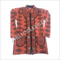 Orange Ladies Winter Coat