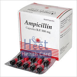 Ampicillin Capsules 500 mg By HEET HEALTHCARE PVT. LTD.