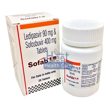 Sofab LP Sofosbuvir 400mg and Ledipasvir 90 mg By HEET HEALTHCARE PVT. LTD.