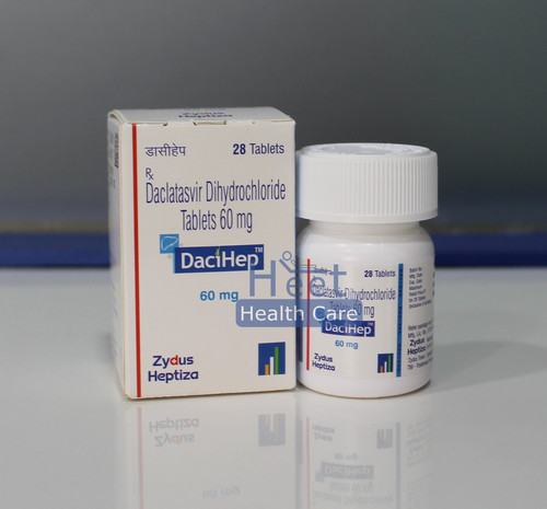 DaciHep Daclatasvir Dihydrochloride 60mg Tablets