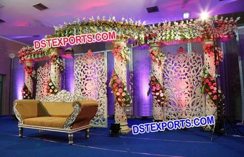 Flower Backdrop Wall Frame Panel