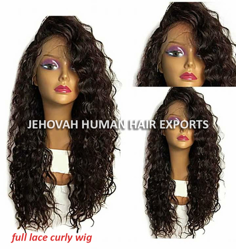 Indian Lace Curly Hair Wig