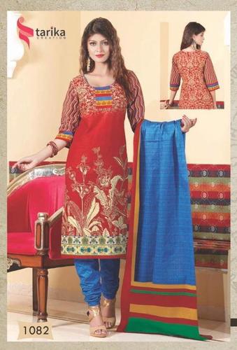 cotton salwar kameez tarika ridham vol-4
