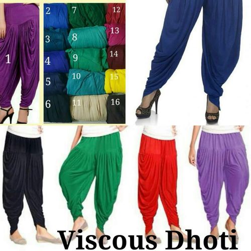 Multi Colour Dhoti Pants For Women