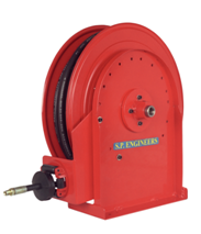 Metal Single Stand Carbon Steel Oil Hose Reel