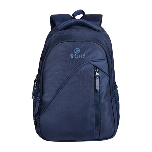 Blue Rain Cover School Bag