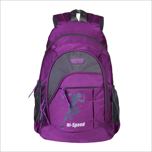 Purple College Bag