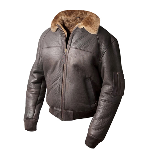 Mens Brown Leather Jacket