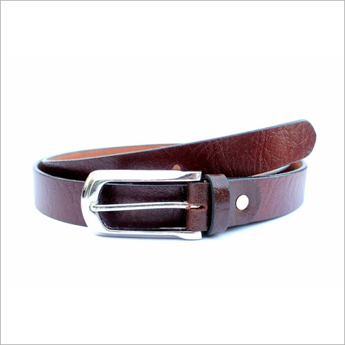 Mens Brown Leather Belt