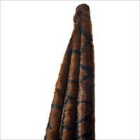 Brown Artificial Fur Fabric