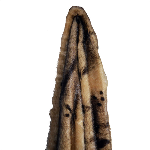 Leopard Print Fur Fabric