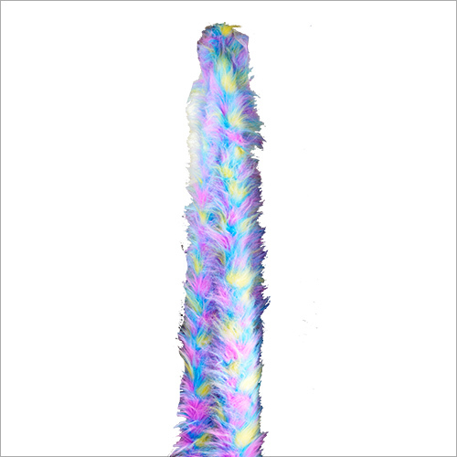Multicolored Artificial Fur Fabric