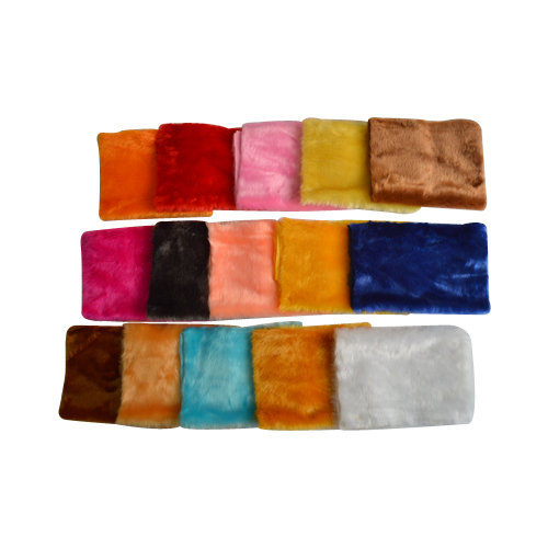 Colored Shining Fur Fabric