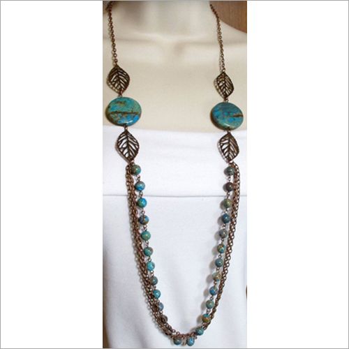 Ladies Handcrafted Beaded Necklace