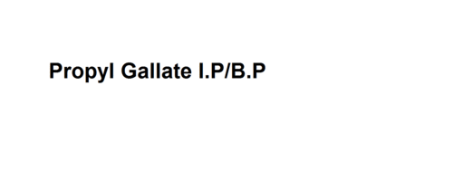 Propyl Gallate