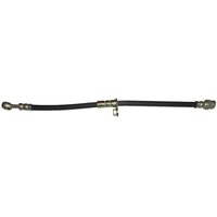 Brake Hose Front Type 3 Van Flr049.1 - Rubber 3.2mm Id, 1/8" Size, Black Color, Nbr Cover, Yarn Reinforcement | Designed For Braking System Efficiency