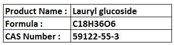 Lauryl glucoside