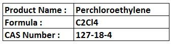 Perchloroethylene