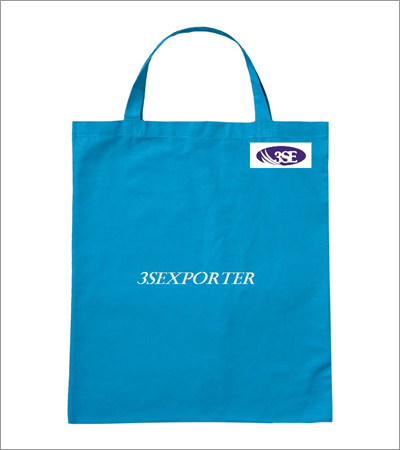 Sky Blue Cotton Bag