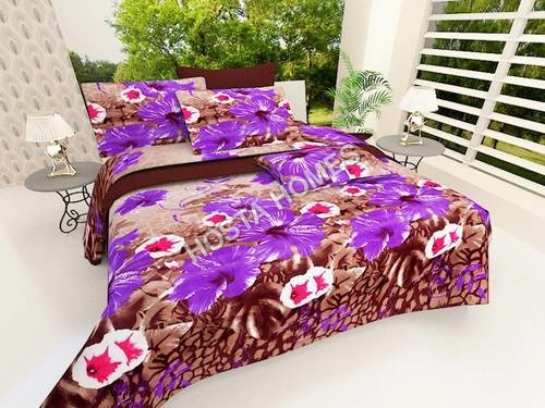 New Design Printed Poly Cotton Bed Sheet
