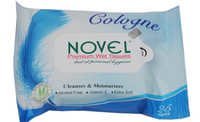 Cologne Wet Tissues 25's - Cotton Material, 25 Tissues Per Pack | Deep Cleansing, Skin Friendly, Soft, Ideal For Home, Office & Hospital Use
