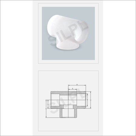 Plastic Pp Moulded Equal Tee (Socket Weld Type)