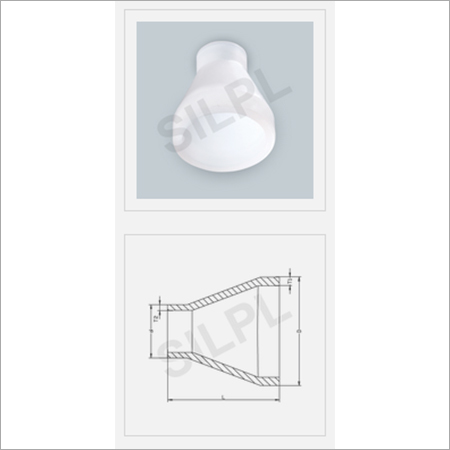 Plastic Pp Concentric Reducers (Butt Weld Type)