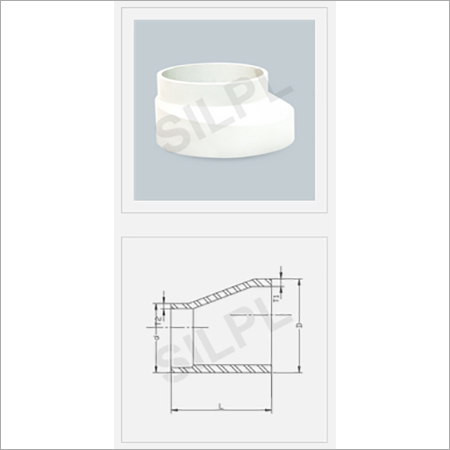 Plastic Pp Eccentric Reducers (Butt Weld Type)