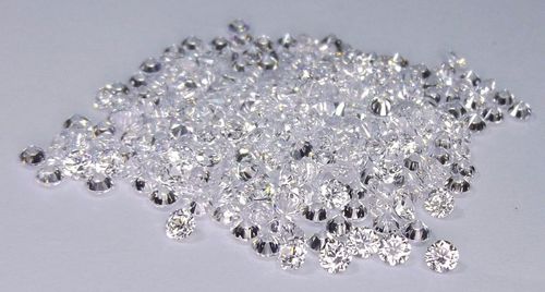 CVD Diamond 0.08mm to 1.2mm FGH VVS VS Round Brilliant Cut TYPE2A