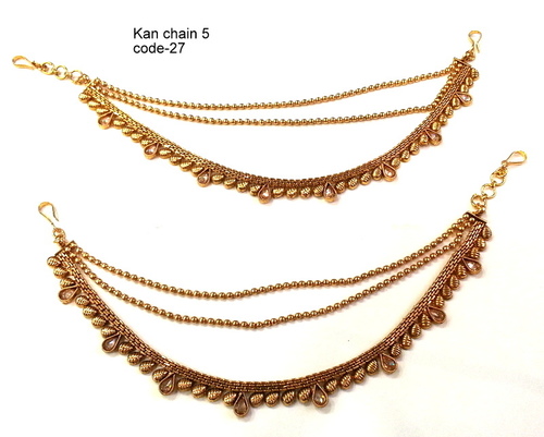 Kan Chain - Copper Alloy with Diamond Accents | Intricate Design, Custom Sizes, Market Trend Inspired