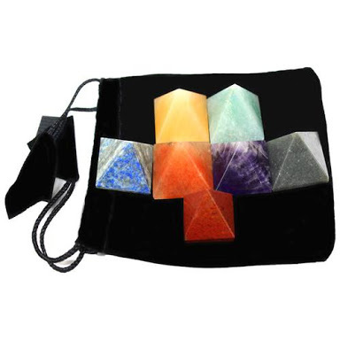 7 Chakra Pyramid Set