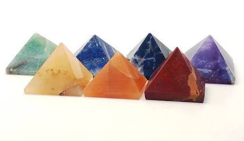 7 Chakra Pyramid Set