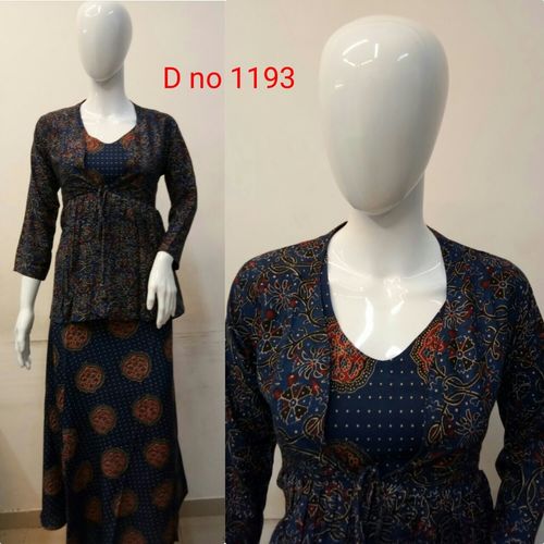 All Color Party Wear Embroidered Kurtis