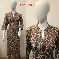 Party Wear Work Kurtis - Rayon, 3-4th Sleeve Style, All Colors | Ethnic Design for Ladies