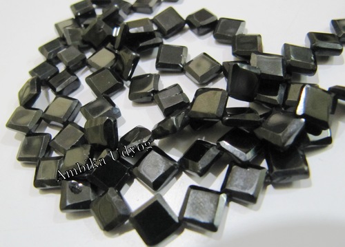 Naturalc Square Shape Faceted Beads