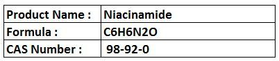 Niacinamide - White Powder, Water-Soluble, CAS 98-92-0 | Anti-Inflammatory, No Flushing, Skin Texture Improvement