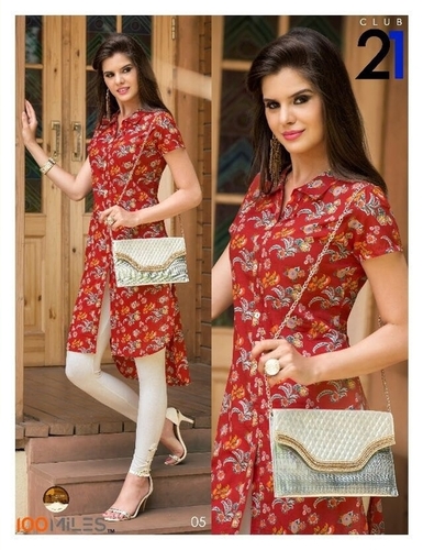 Red Designer Kurti
