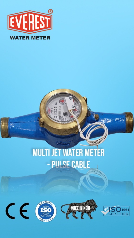 Brass Amr Compatible Water Meter