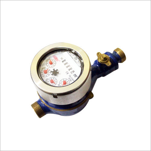 Everest Multi Jet Water Meter Class B DN15 with Ball Valve