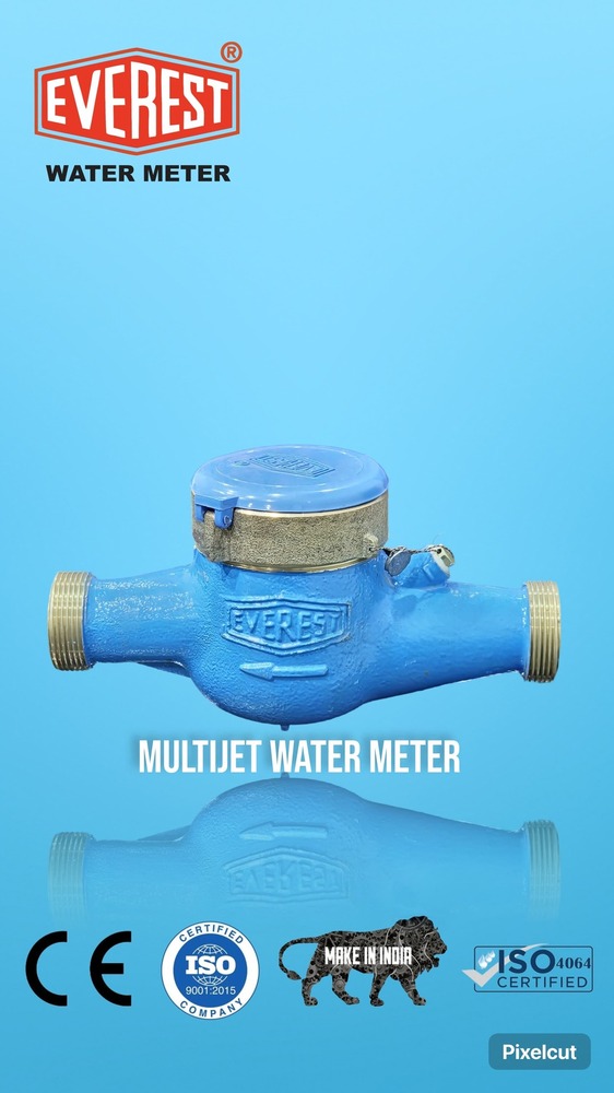 Everest Multi Jet Water Meter Class B DN25