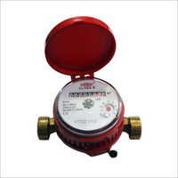 Brass Single Jet Water Meter Class B Magnetic Drive Dn15