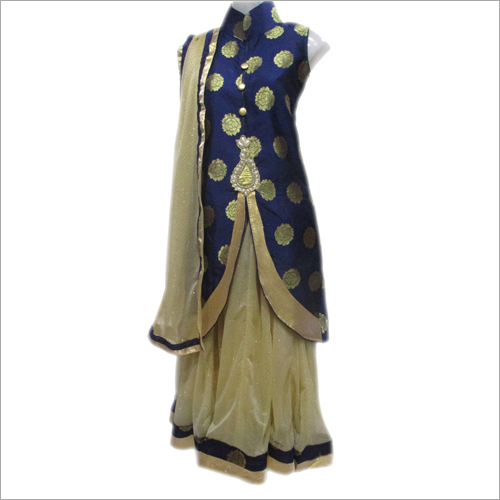 Pink Net Readymade Lehenga Choli