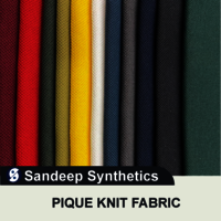 Pique Knit Fabric - Polyester Material, Plain Pattern And Texture | Washable Design For Versatile Knitted Garments