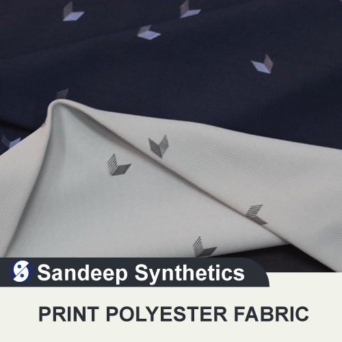 print polyester fabric By SANDEEP SYNTHETICS