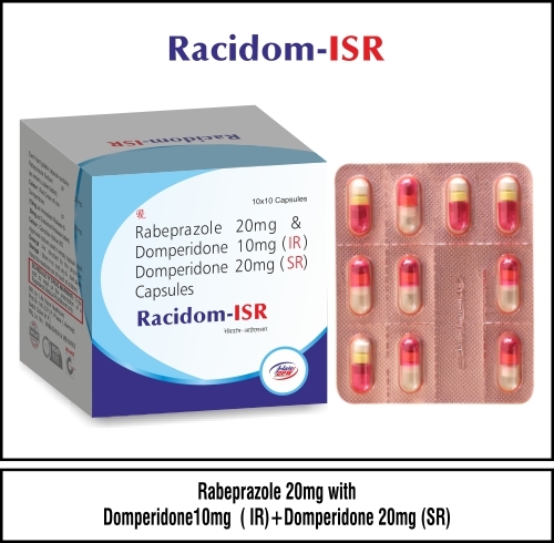 Rabeprazole  20 mg+Domperidone ( 10mg IR & 20mg SR)
