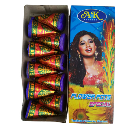 Diwali Special Flower Pot Crackers