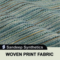 woven print fabric